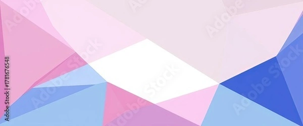 Fototapeta Clean geometric shapes forming minimalist cover designs, ideal for branding, card, download