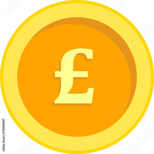 Fototapeta Coin Currency Vector