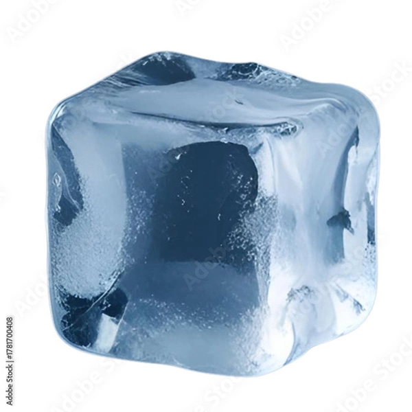 Obraz ice cubes ; isolated on a transparent background