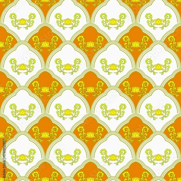 Obraz seamless floral pattern