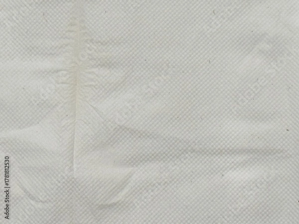 Obraz white fabric background