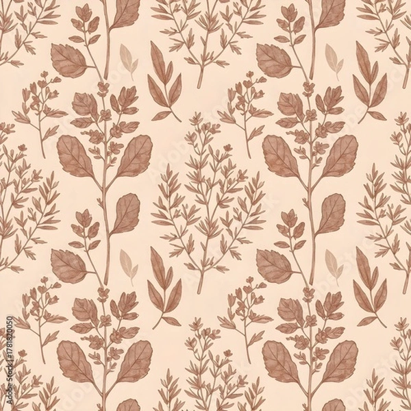 Obraz seamless floral pattern