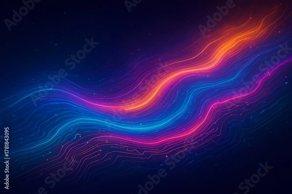 Obraz abstract wave background