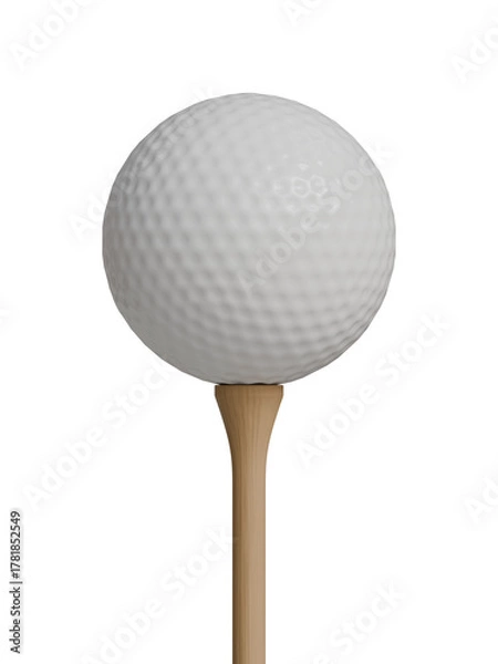Obraz 3d Render of Golfball