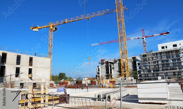 Obraz Construction site