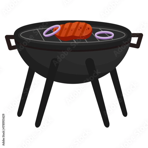 Obraz BBQ Party Illustration