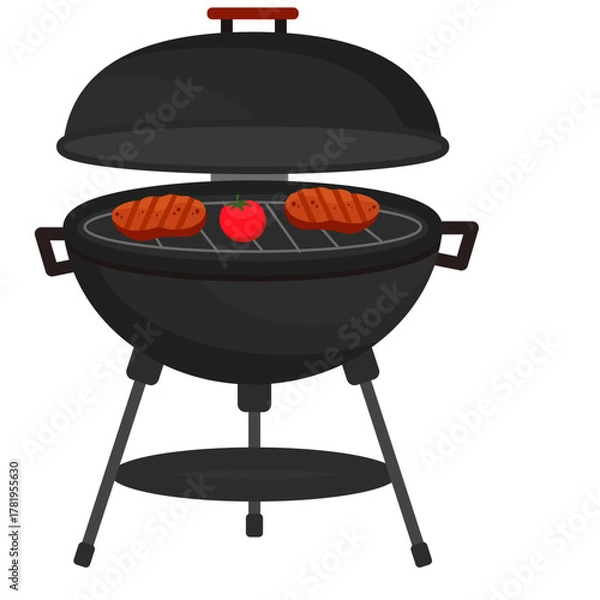 Obraz BBQ Party Illustration