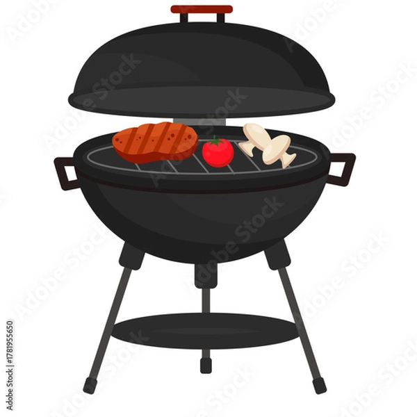 Obraz BBQ Party Illustration