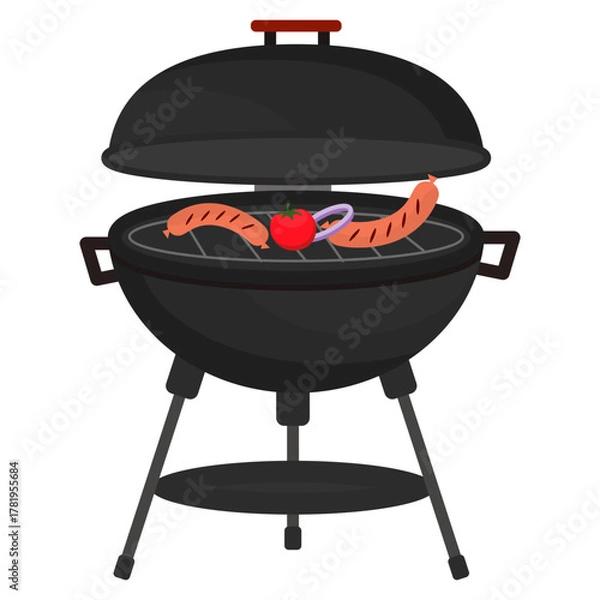 Obraz BBQ Party Illustration