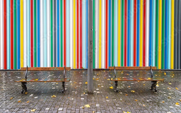 Obraz city center of Basel, Switzerland