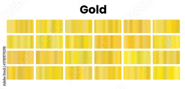 Fototapeta Luxurious gold gradients, rich and precious hues, shimmering wealth tones, perfect for opulent designs, elegant art, and valuable textures, radiant and regal appeal
