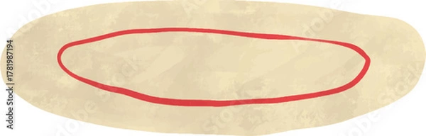 Obraz Christmas Dish water color