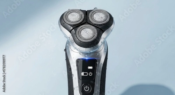 Obraz Electric Razor with Battery Indicator