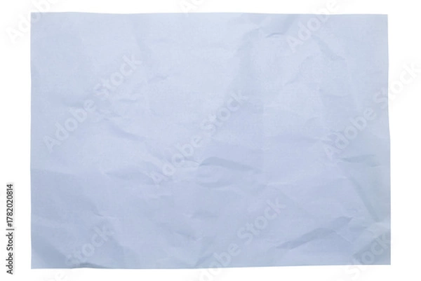 Fototapeta A crumpled piece of paper