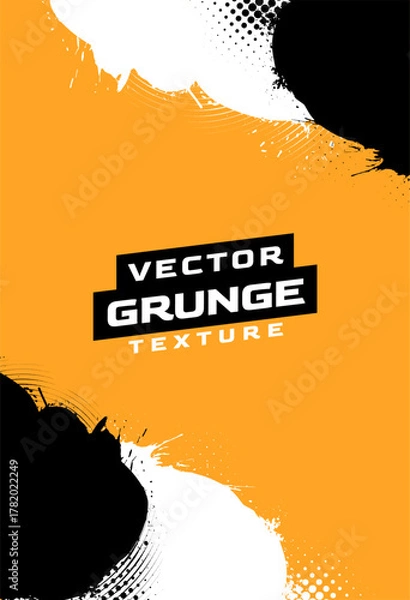 Obraz abstract watercolor rough texture backdrop with grungy effect