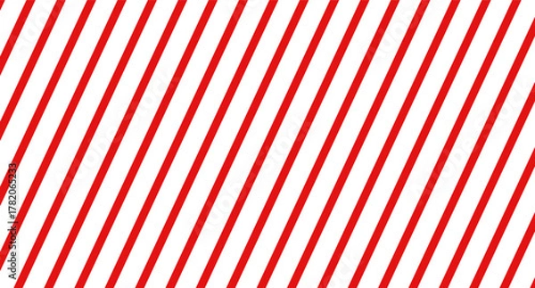 Fototapeta Red green and white Diagonal lines pattern background. Merry Christmas abstract background vector. Gift wrap paper design for holidays. Vertical stripe Christmas pattern Candy cane set.