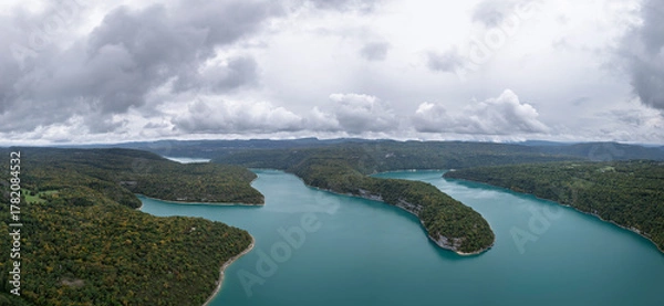 Obraz Lac de Vouglans  à Onoz