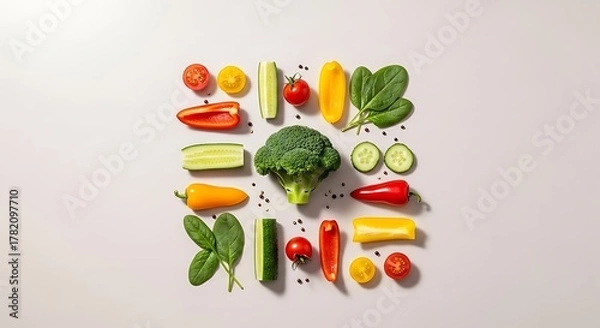 Obraz Minimalist Healthy Lifestyle Concepts