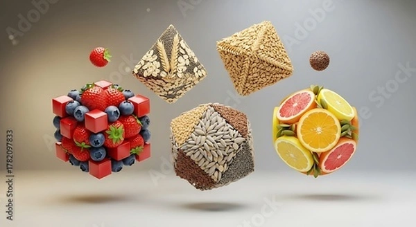 Obraz Minimalist Healthy Lifestyle Concepts