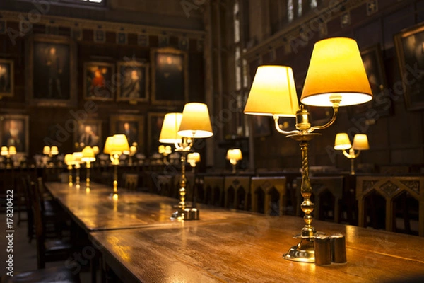 Obraz グレートホール　オックスフォード大学