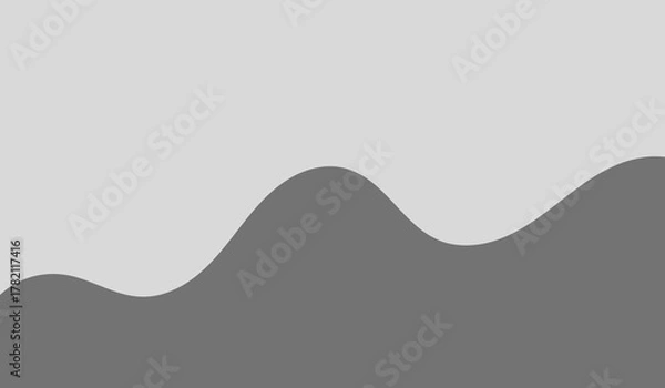 Fototapeta Modern abstract wave pattern with soft gradient background evokes calm, progress, and flowing data for dynamic designs