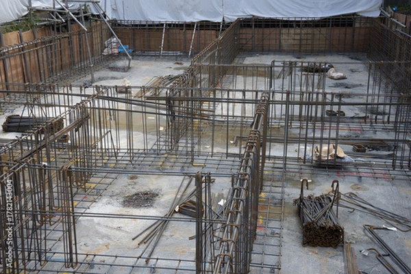 Obraz 建設途中の現場