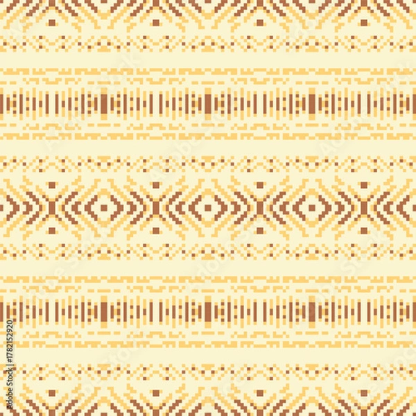 Fototapeta Vector wallpaper pattern, gift wrapping paper, background, fabric, seamless vector pattern.	
