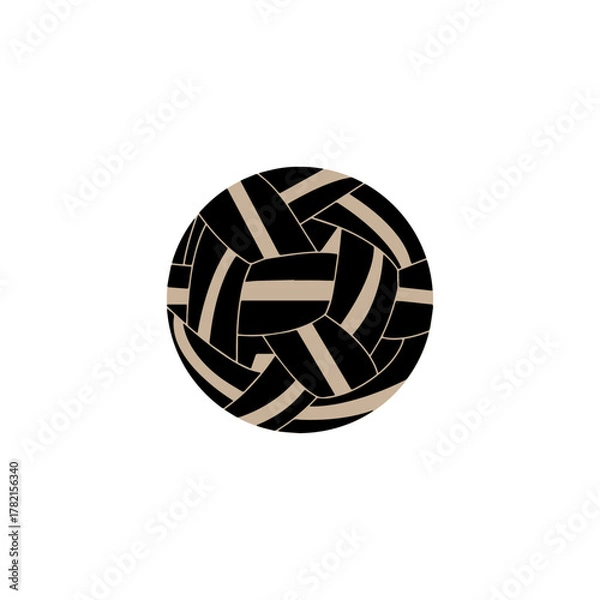 Obraz takraw ball icon, vectors illustration.