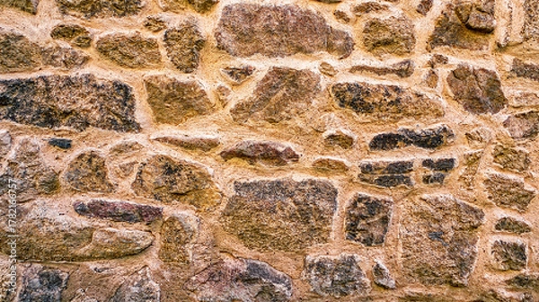 Fototapeta Natural Stone Wall Textured Background