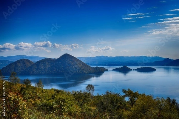 Obraz 洞爺湖（サイロ展望台からの眺め）　