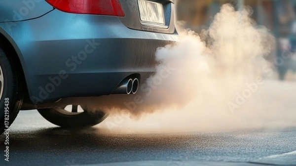 Fototapeta Impact of Vehicular Pollution on Urban Air Quality Emissions and Health Effects on Communities