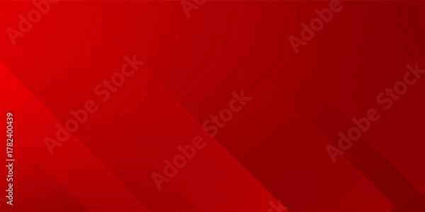 Fototapeta Abstract background Red arrow shape with technology concept for template, poster, wallpaper, flyer design. Vector illustration