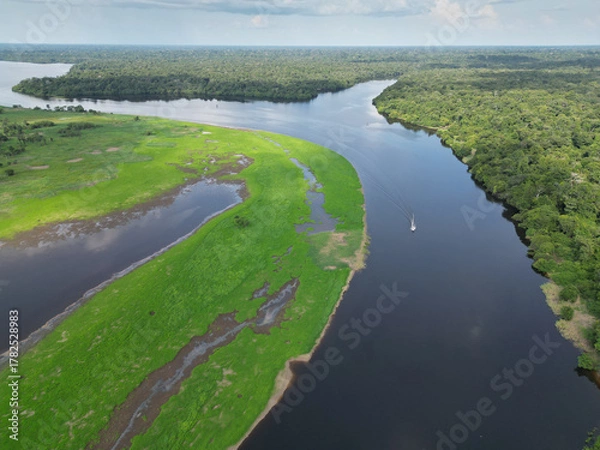 Obraz amazon lake