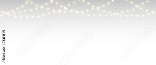 Obraz Gold Light String