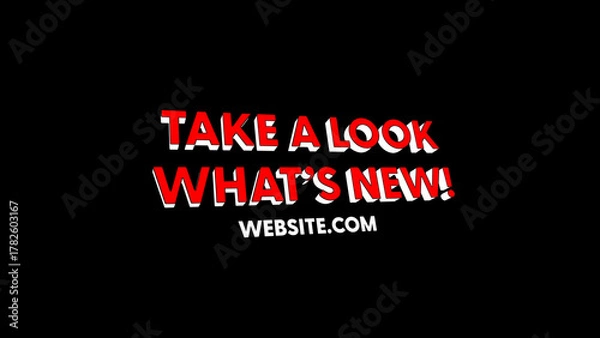 Fototapeta Typography 3D 2