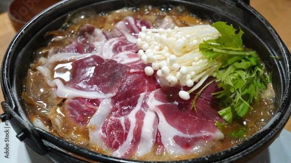 Obraz 猪肉・ぼたん鍋