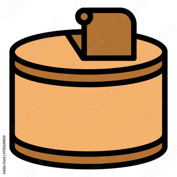 Fototapeta food package
