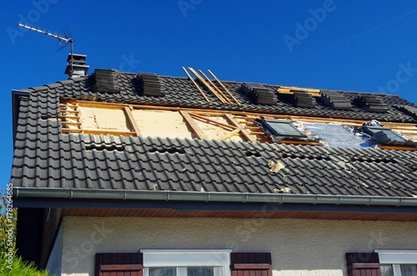 Obraz isolation thermique d'une toiture