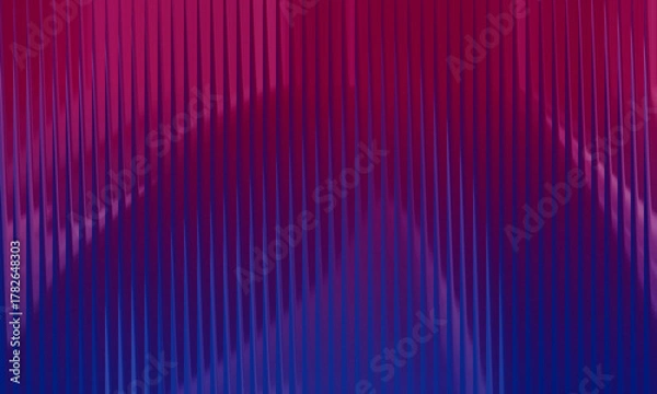 Fototapeta Vibrant gradient magenta blue abstract geometric lines backdrop