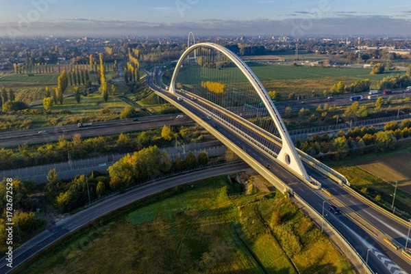 Obraz PONTE AUTOSTRADA A1 REGGIO EMILIA 