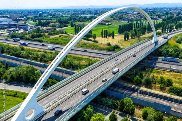 Obraz PONTE AUTOSTRADA A1 REGGIO EMILIA 