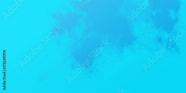 Fototapeta Halftone dots on blue background. Comic pop art style blank layout. Template design for comic book