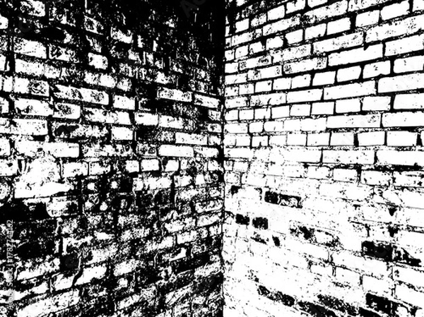 Obraz Brick wall for background, brick wall texture