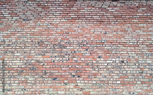 Obraz Brick wall for background, brick wall texture