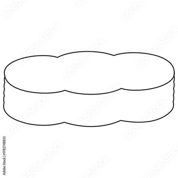 Obraz Blank white blank paper