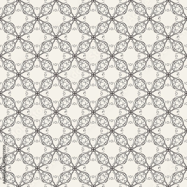 Fototapeta Abstract geometric pattern. Seamless texture.