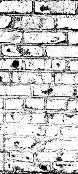 Obraz Brick wall for background, brick wall texture