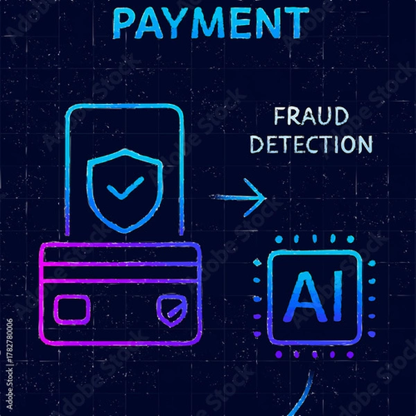 Fototapeta internet security concept