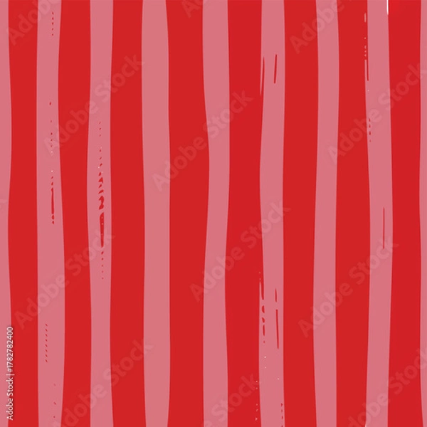 Fototapeta Festive christmas design with traditional colors and modern elements