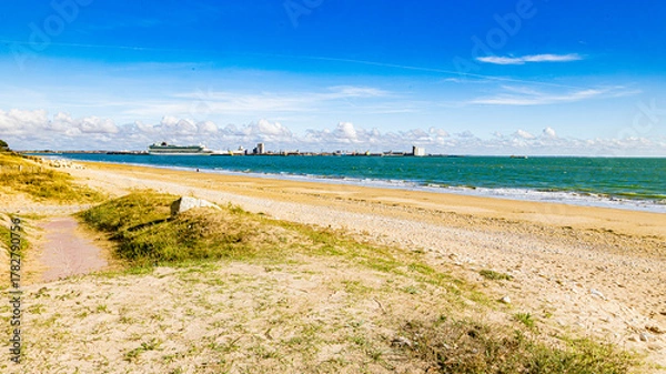 Fototapeta Ré island in french atlantic ocean